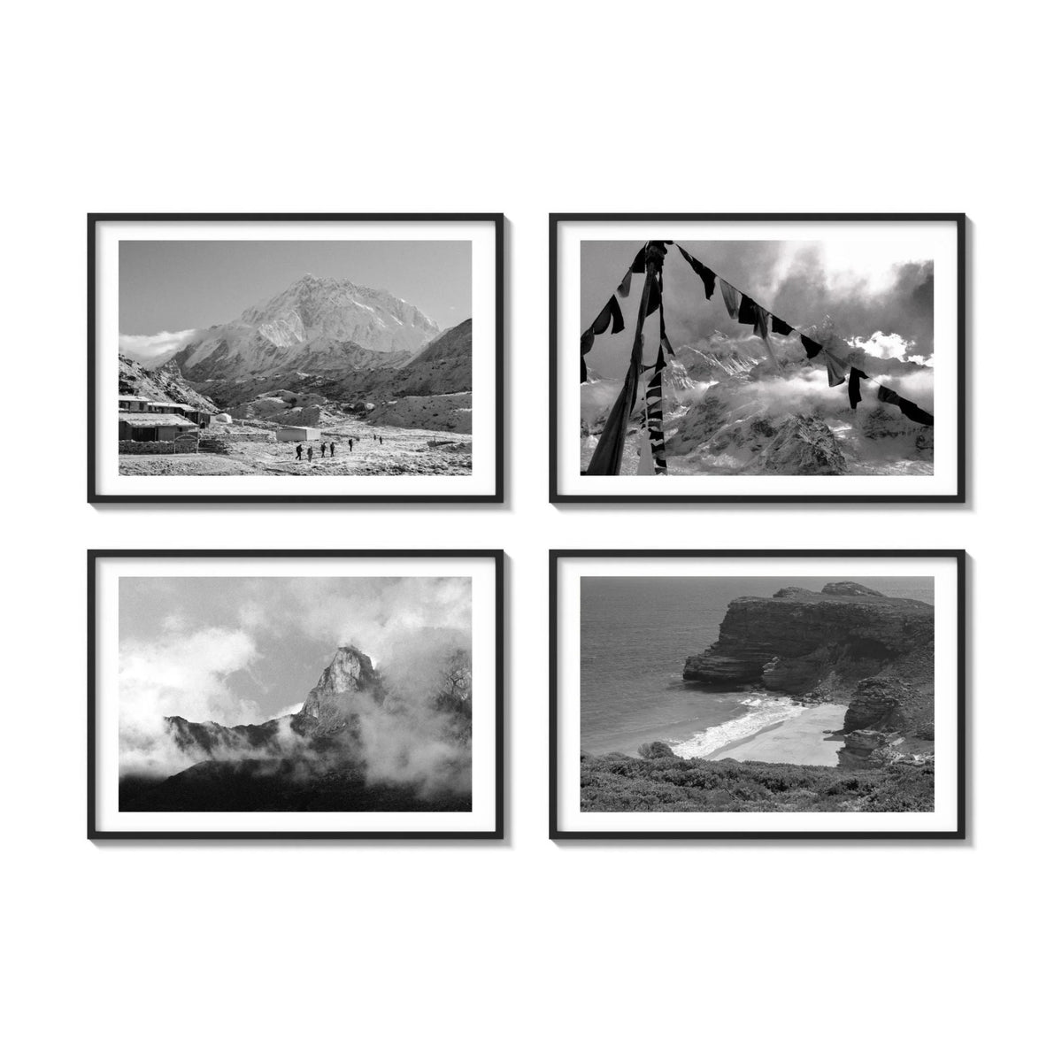 The Wilderness Grid — Large, black frames