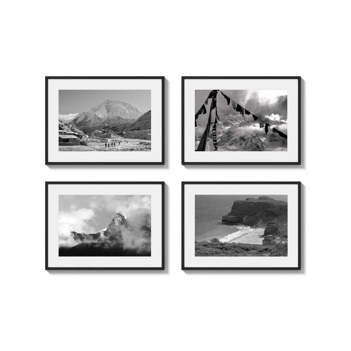 The Wilderness Grid — Medium, black frames