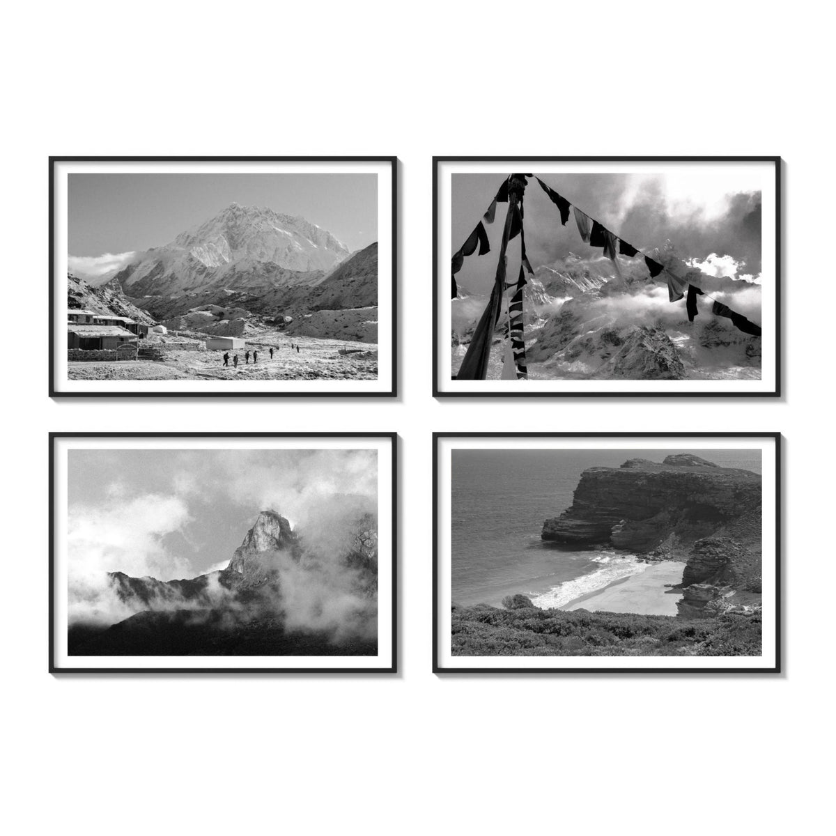 The Wilderness Grid — Statement, black frames