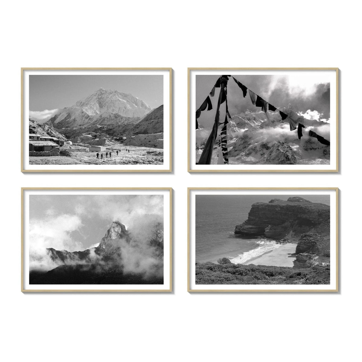 The Wilderness Grid — Statement, oak frames